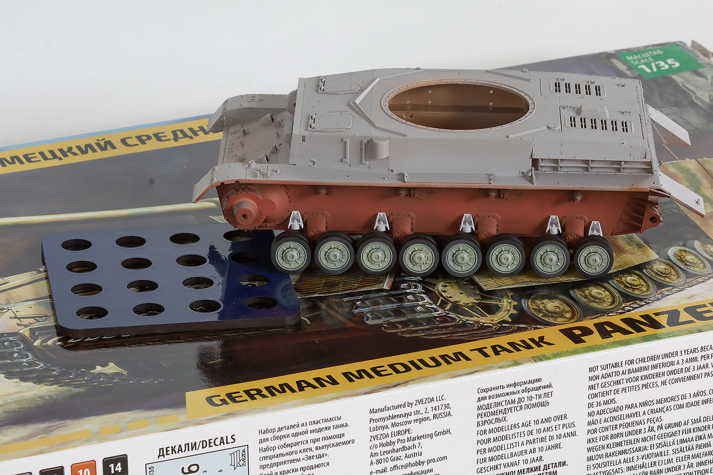 1/35 QuickWheel QW-186 Pz.Kpfw. IV Ausf. E / G / H - Zvezda