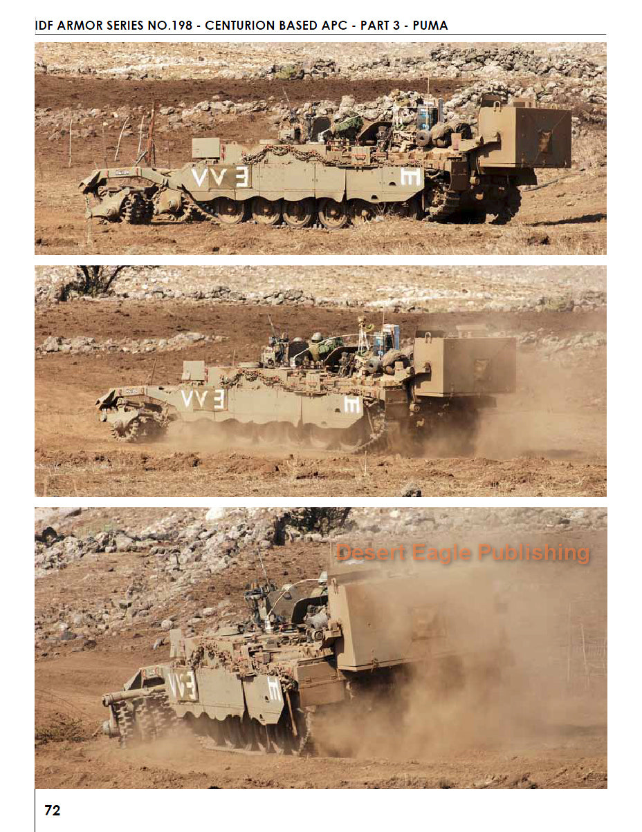 Desert Eagle Publishing No. 19 Puma Heavy APC; Centurion Based APC in IDF Service - Part 3