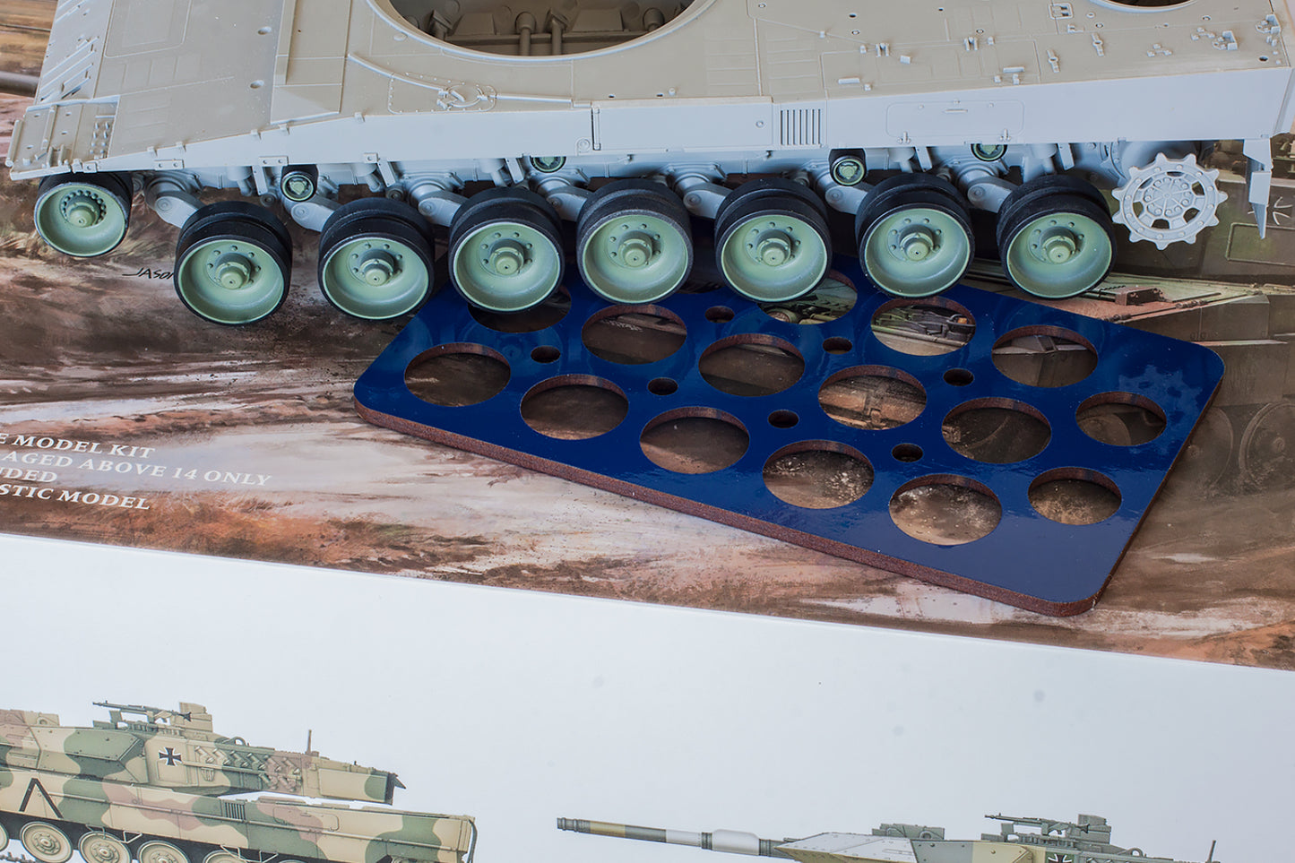 1/35 QuickWheel QW-244 Leopard 2 A6/A7; KODIAK - Border Model