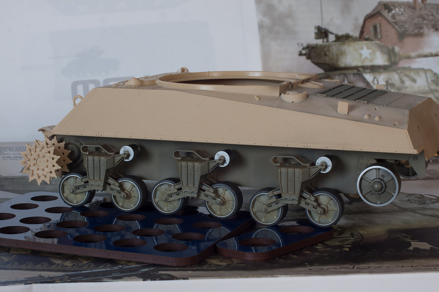 1/35 QuickWheel QW-247 M4 Sherman - MENG