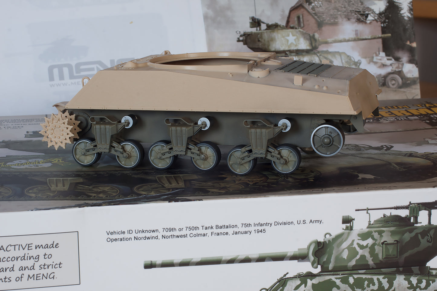 1/35 QuickWheel QW-247 M4 Sherman - MENG