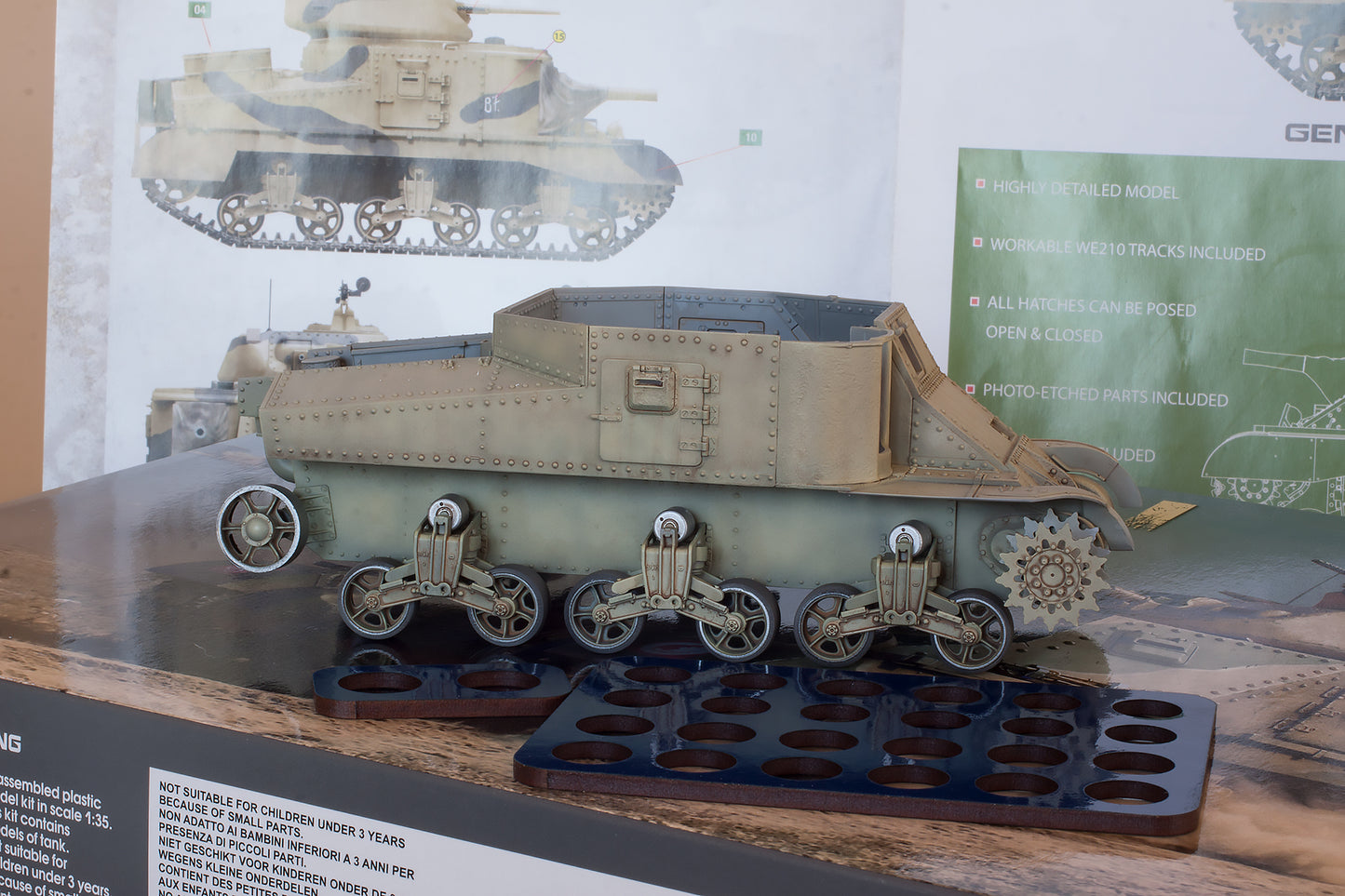 1/35 QuickWheel QW-248 M3 Lee/Grant - MiniArt