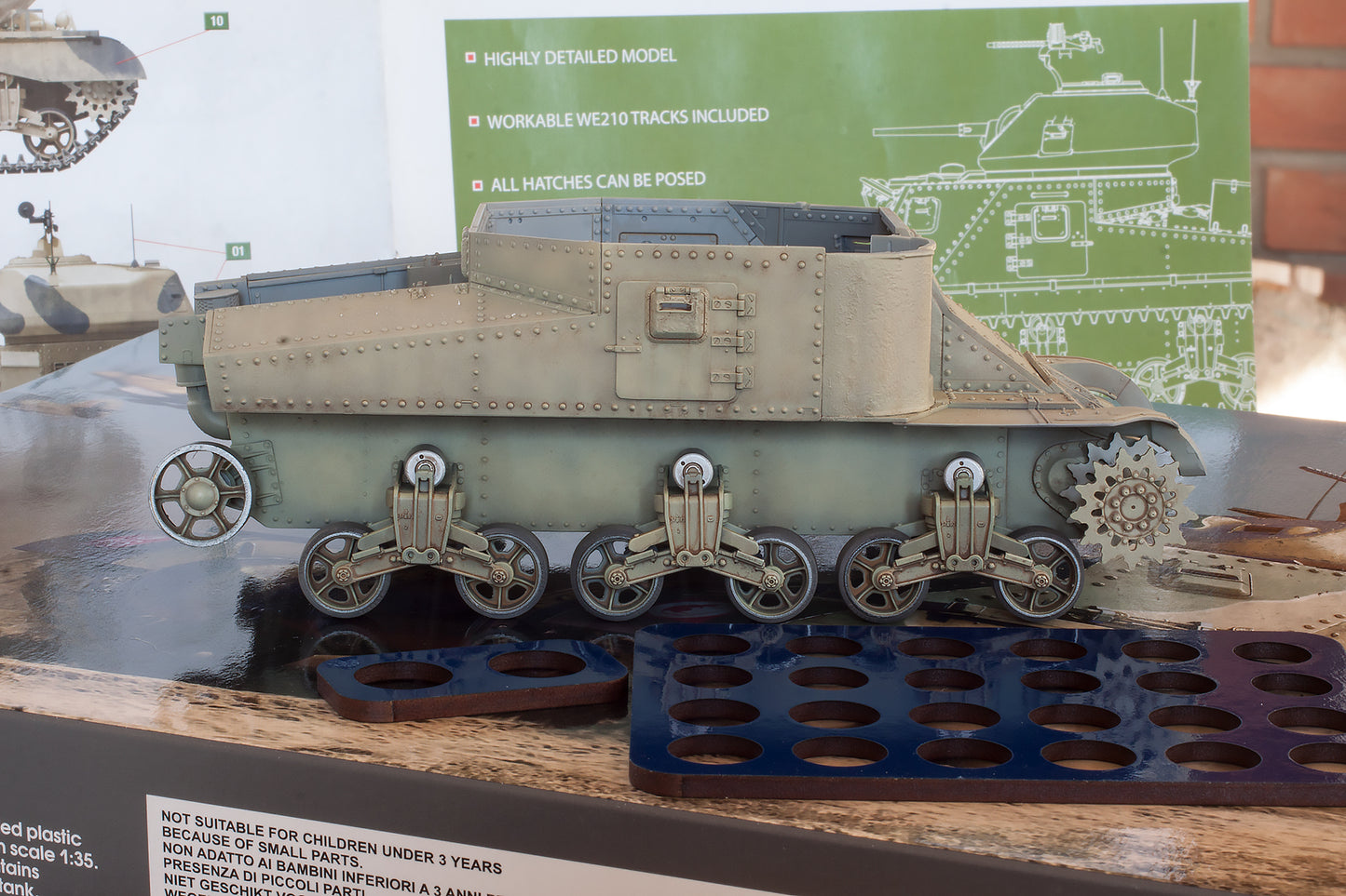 1/35 QuickWheel QW-248 M3 Lee/Grant - MiniArt