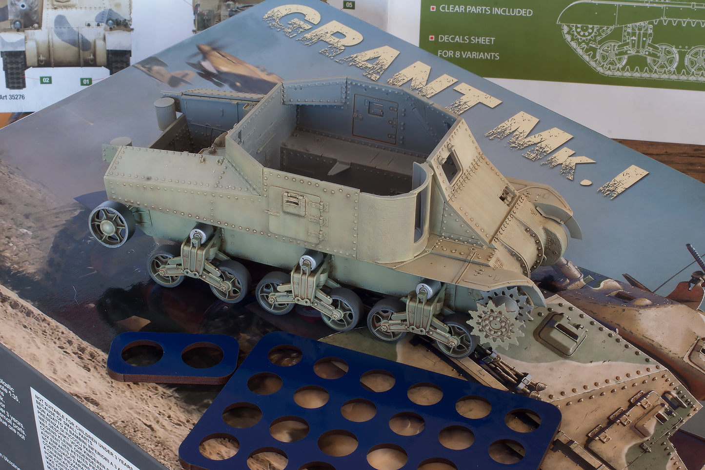 1/35 QuickWheel QW-248 M3 Lee/Grant - MiniArt