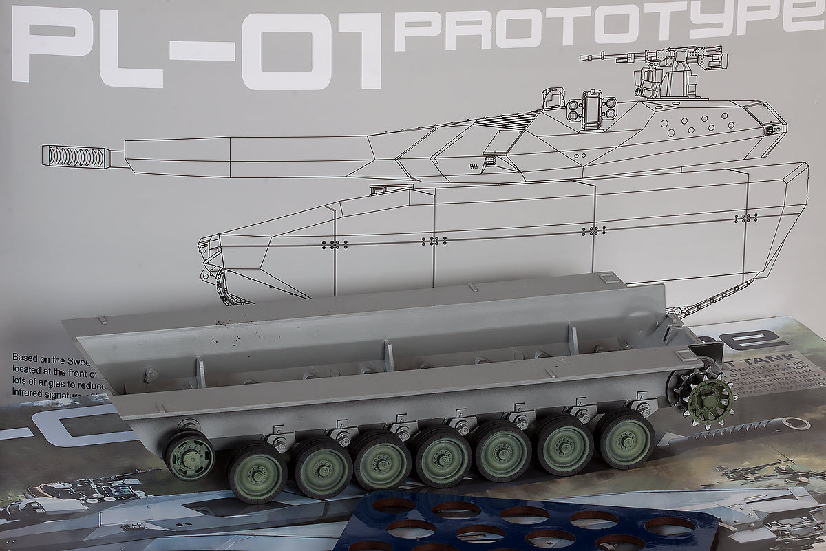 1/35 QuickWheel QW-252 PL-01 Prototype - Takom