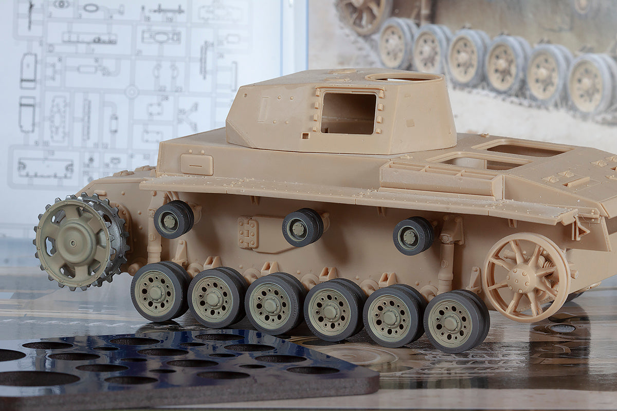 1/35 QuickWheel QW-259 Pz.Kpfw. III - Academy / Airfix