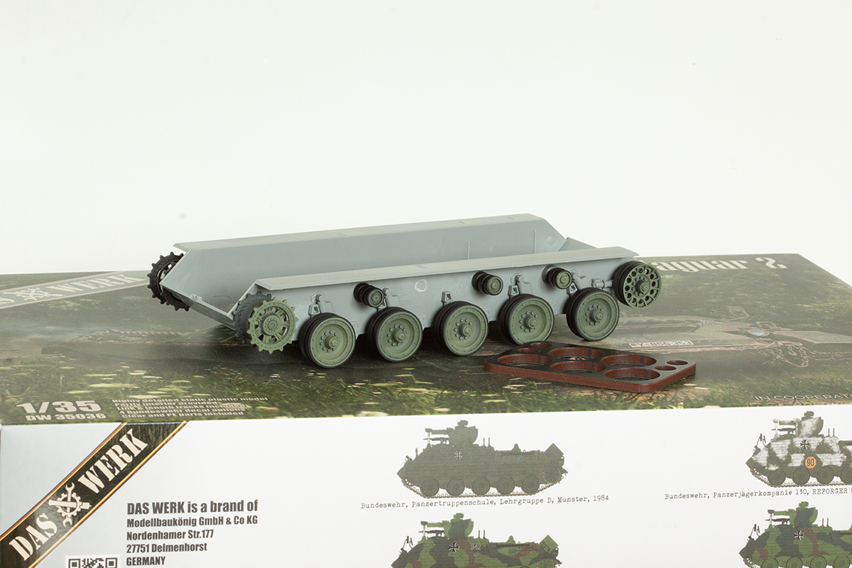 1/35 QuickWheel QW-297 Raketenjagdpanzer Jaguar 1; Kanonenjagdpanzer/ Beobachtungspanzer - Das Werk