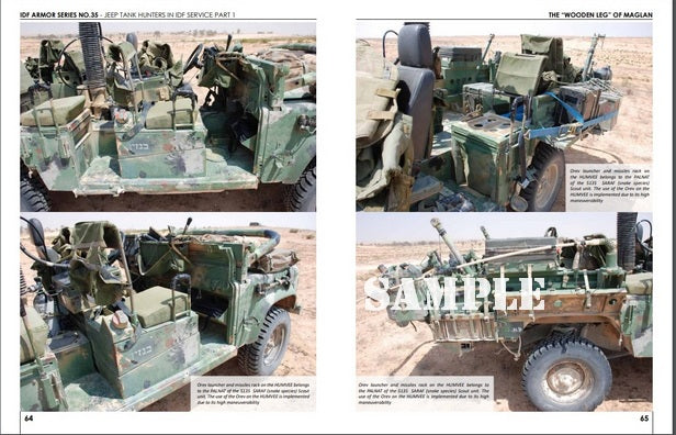 Desert Eagle Publishing No. 35 Jeep Tank Hunters; M151 & Landrovers in IDF Service - Part 1