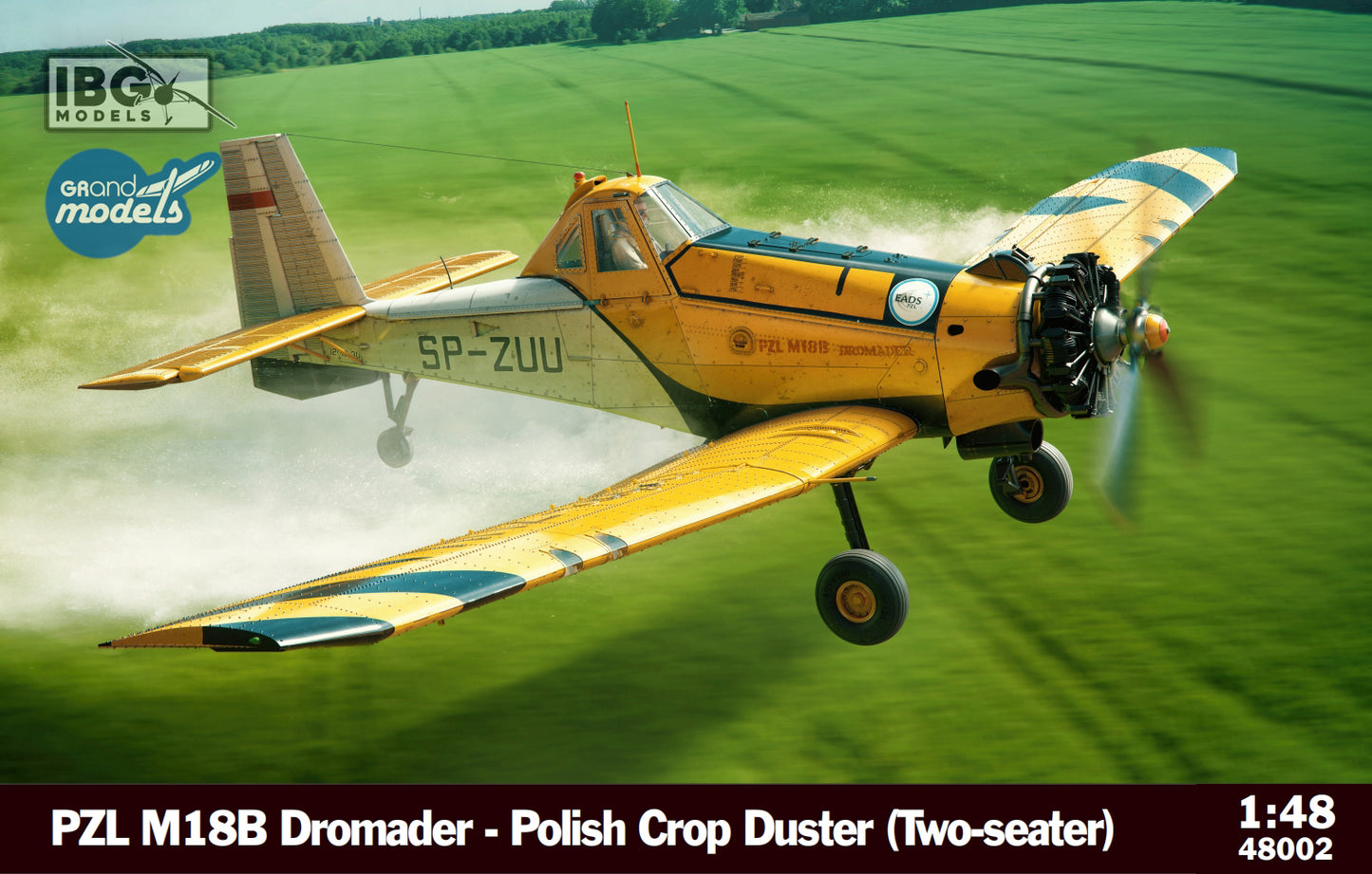 1/48 IBG 48002 PZL M18 Dromader - Polish Crop Duster (Two-Seater)