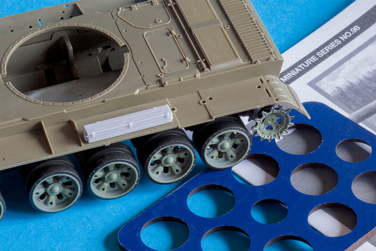 1/48 QuickWheel QW-48022 Russian Medium Tank T-55 - Tamiya