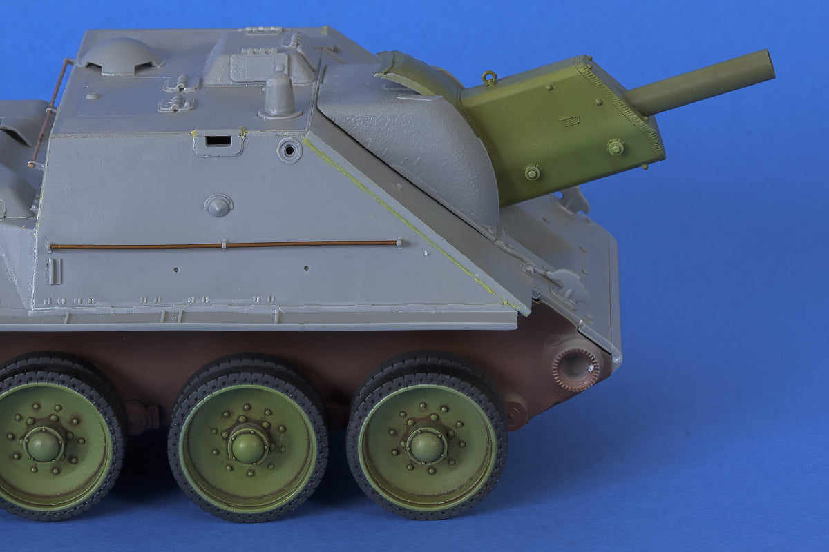 1/35 QuickWheel QW-183 SU-85; SU-122; Jagdpanzer SU-85 (r) - MiniArt