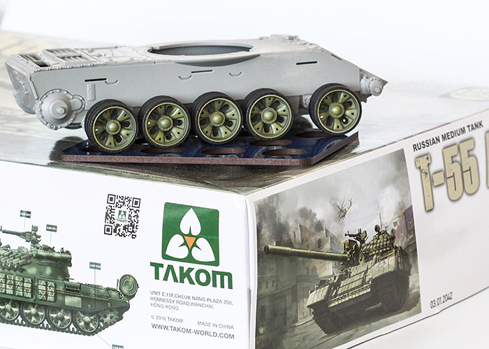 1/35 QuickWheel QW-180 T-55; Type 69; Tiran-4; ItPsv 90 - Takom