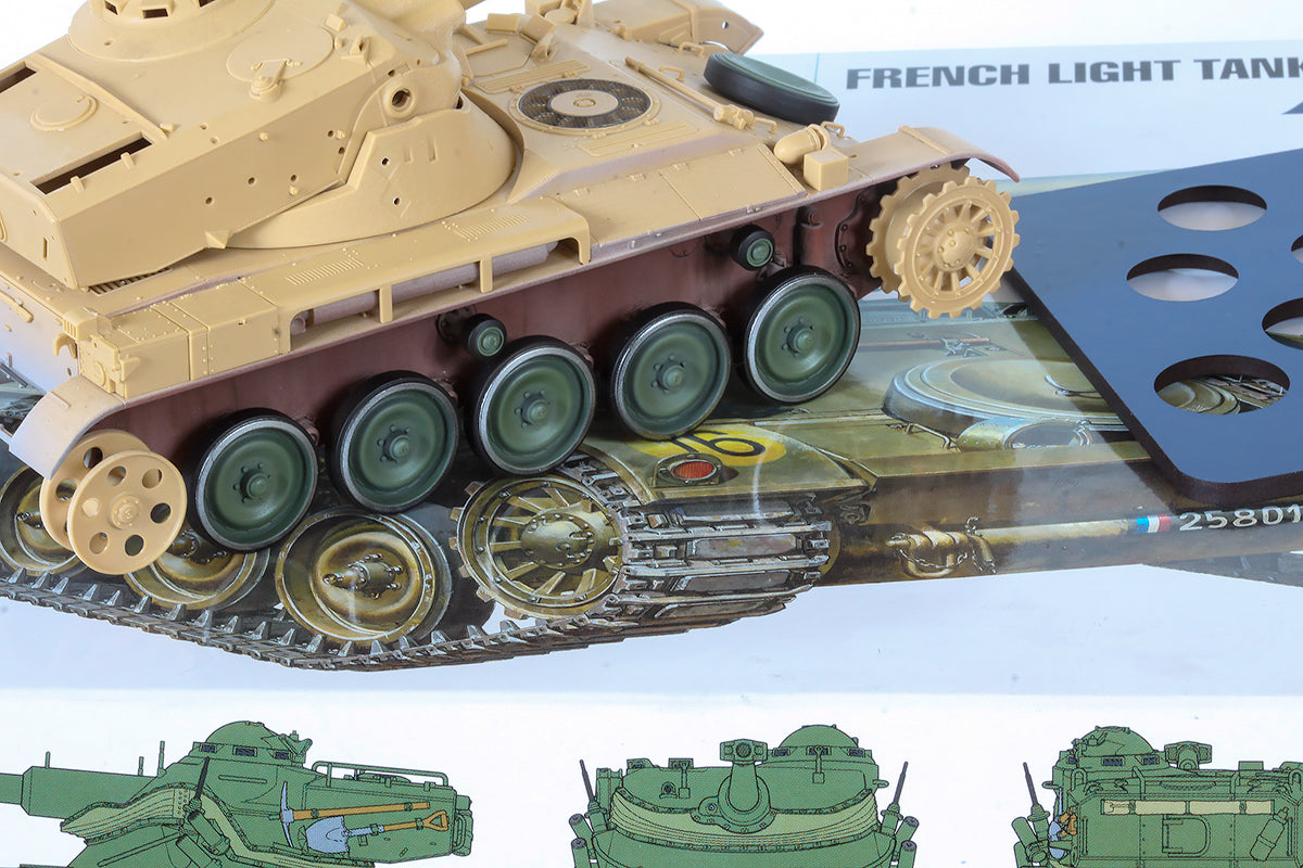 1/35 QuickWheel QW-185 French Light Tank AMX-13 - Tamiya