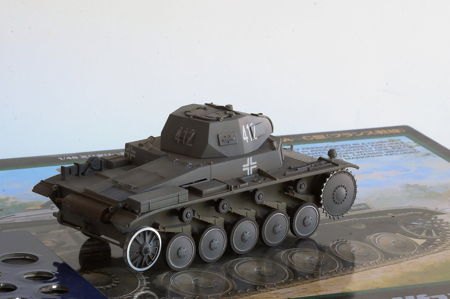 1/48 QuickWheel QW-48015 Pz.Kpfw. II / Panzerkampfwagen II Ausf. A/B/C (Sd.Kfz. 121) - Tamiya