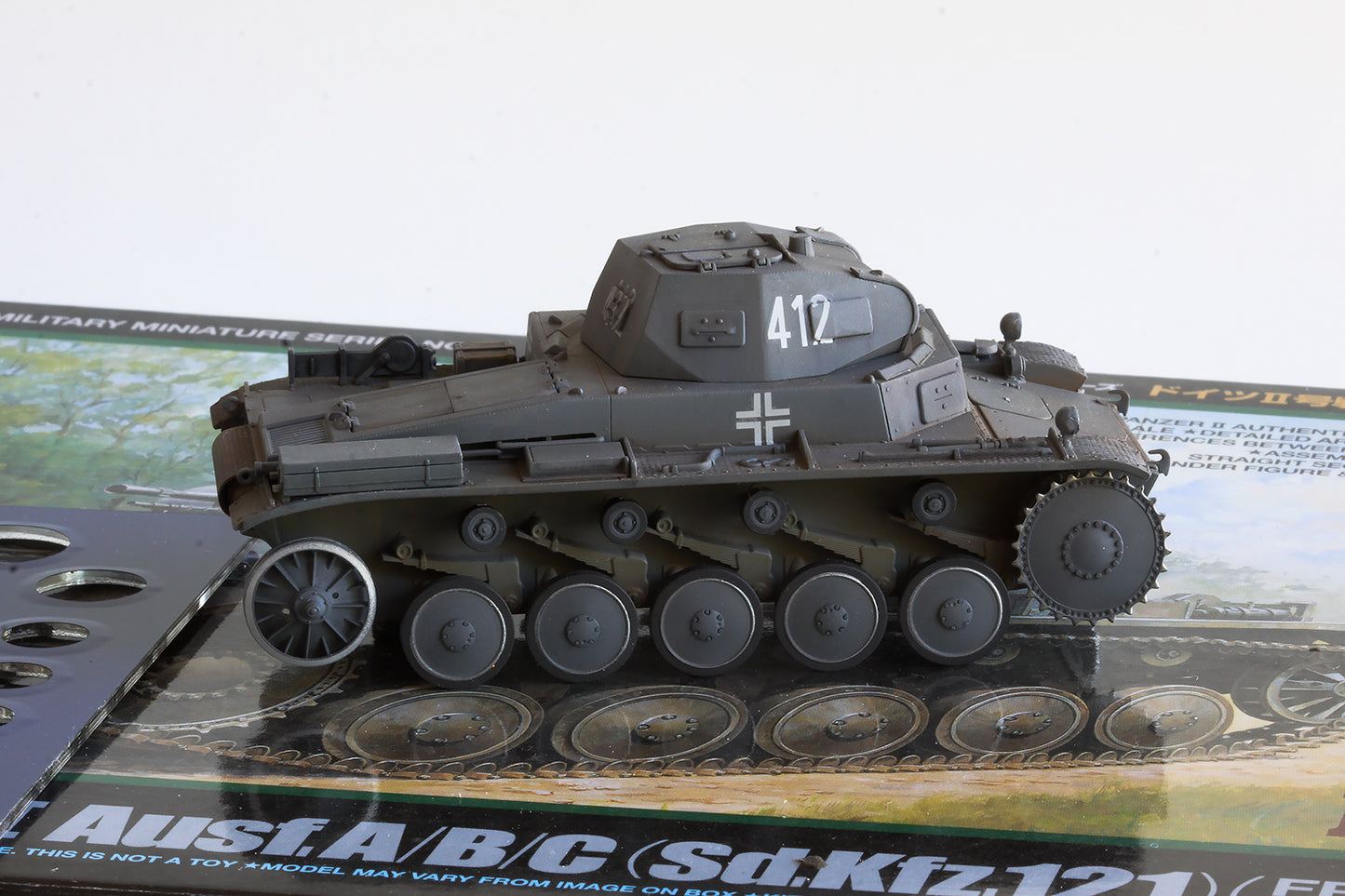 1/48 QuickWheel QW-48015 Pz.Kpfw. II / Panzerkampfwagen II Ausf. A/B/C (Sd.Kfz. 121) - Tamiya