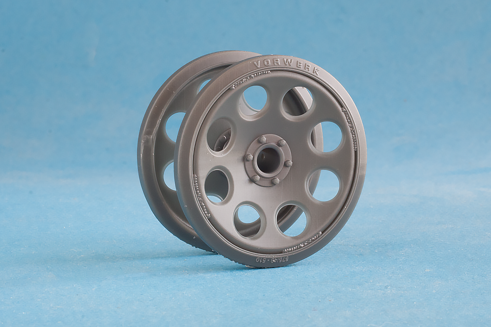 1/16 QuickWheel QWX-16002 Corrected Sd.Kfz. 251 Road Wheels for Das Werk kits