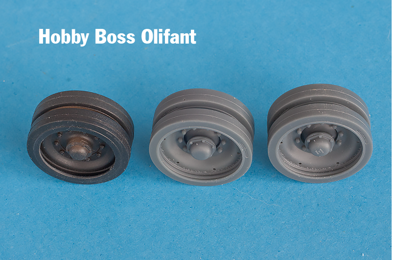 1/35 QuickWheel QWX-058 Olifant Road Wheels for Hobby Boss model kits