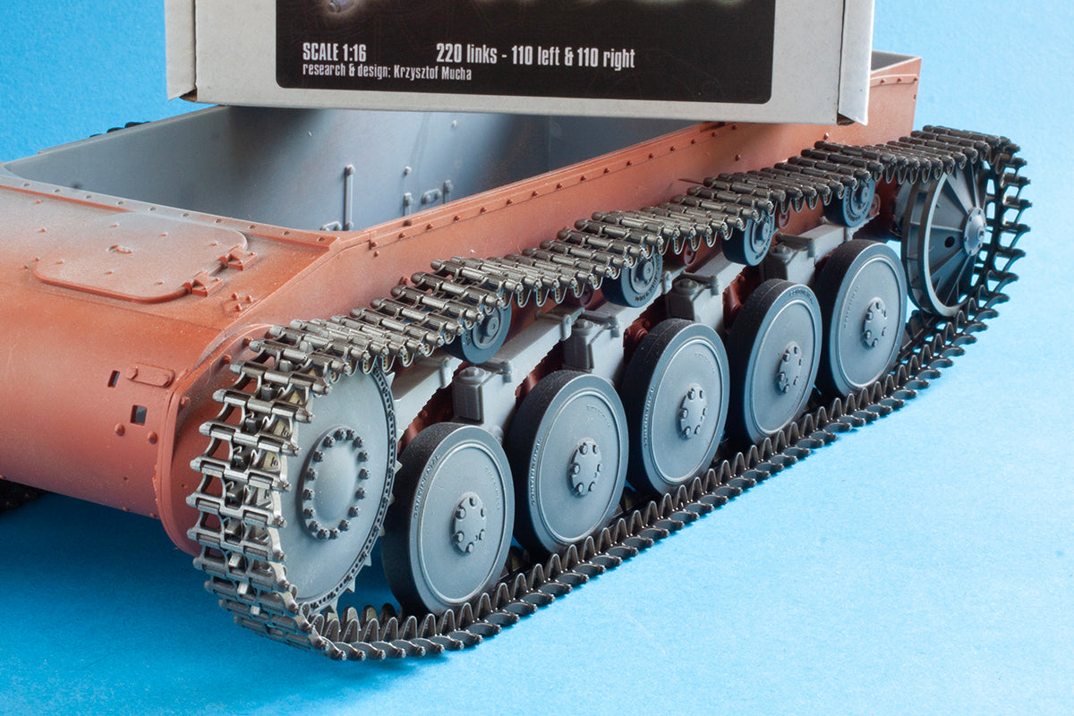 1/16 QuickTracks T-16003 Pz.Kpfw. II Ausf. A; B; C; F; Marder II; Wespe & Maultier 3,5t - Kgs 67/300/90