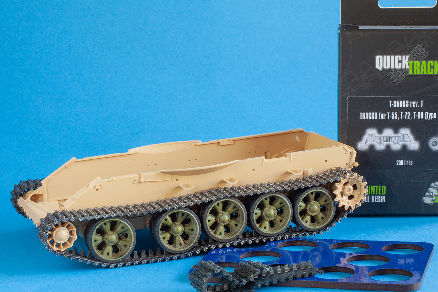1/35 QuickTracks T-35003 Tracks for T-55, T-72, T-90 (RMSh type)