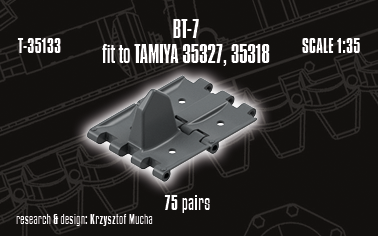 1/35 QuickTracks T-35133 BT-7 / BT-42 for Tamiya