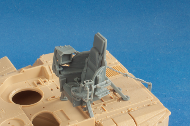1/35 QW/DEP-35010 Instructor chair for Merkava Mk. 4 (Kisse Ganan)