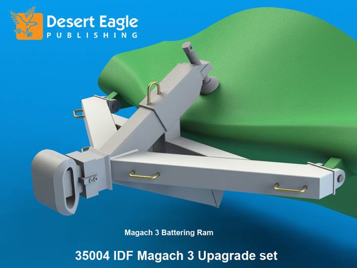1/35 QW/DEP-35004 IDF Magach 3 Upgrade set - Battering Ram & Sand Filters