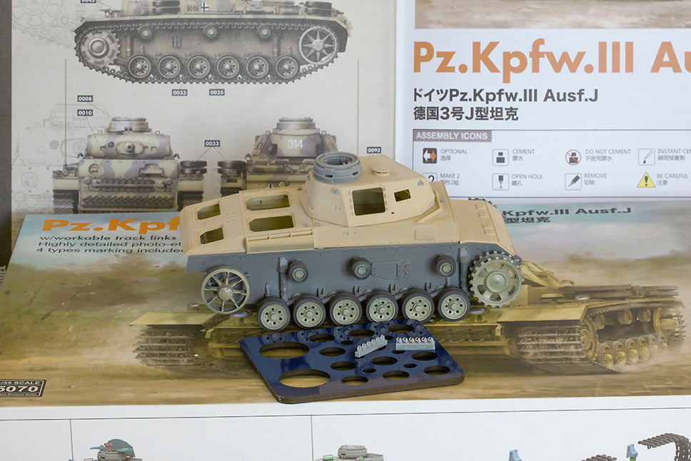 1/35 QuickWheel QW-264 Pz.III Ausf. J (with extra lifting hooks) - Rye Field Model
