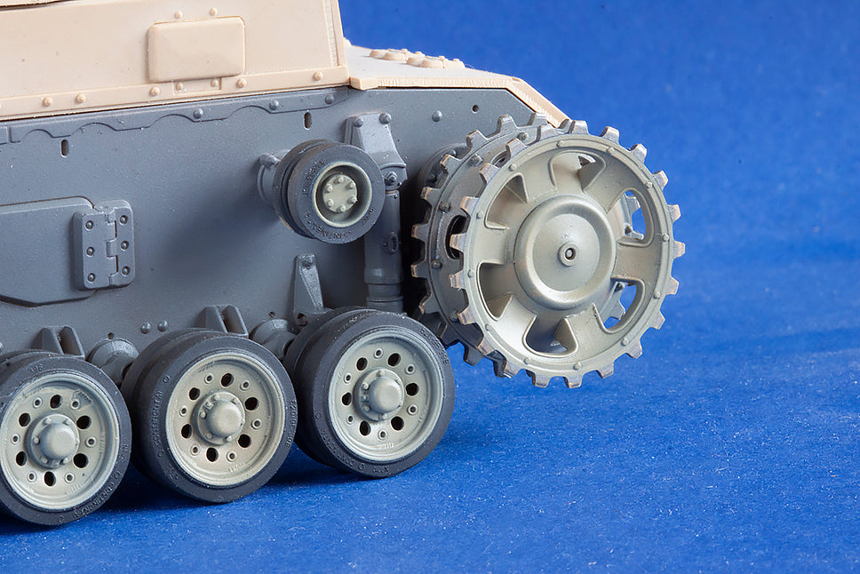 1/35 QuickWheel QW-264 Pz.III Ausf. J (with extra lifting hooks) - Rye Field Model