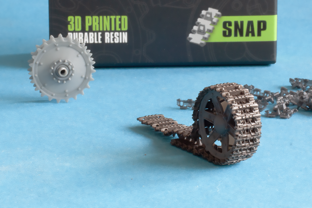 1/35 QuickTracks T-35130 Vickers E heavy „winter” version with Drive Sprockets