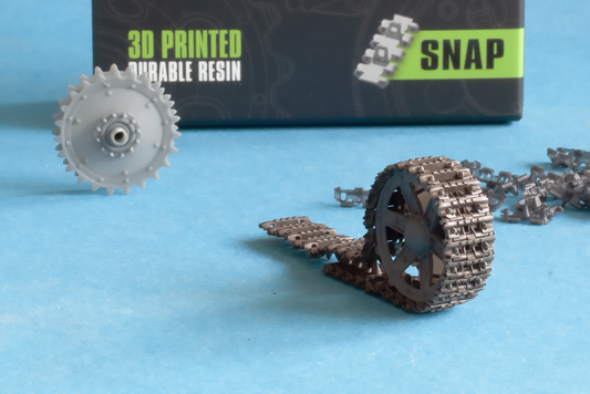 1/35 QuickTracks T-35130 Vickers E heavy „winter” version with Drive Sprockets