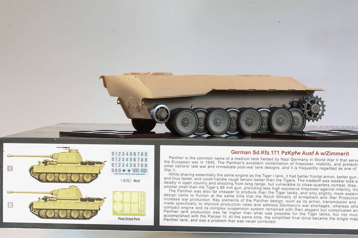 1/35 QuickWheel QW-218 Sd.Kfz. 171 Panther; PzBeobWg V; Begepanther; Flakpanzer - Hobby Boss