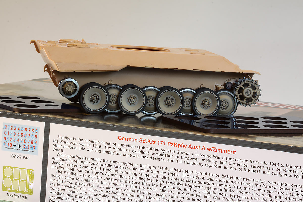 1/35 QuickWheel QW-218 Sd.Kfz. 171 Panther; PzBeobWg V; Begepanther; Flakpanzer - Hobby Boss