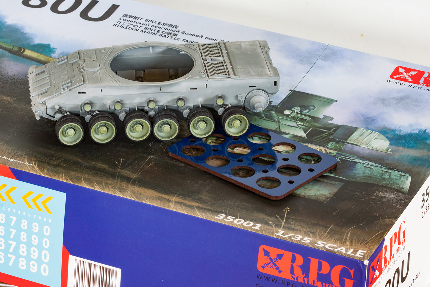 1/35 QuickWheel QW-234 T-80U - RPG Model