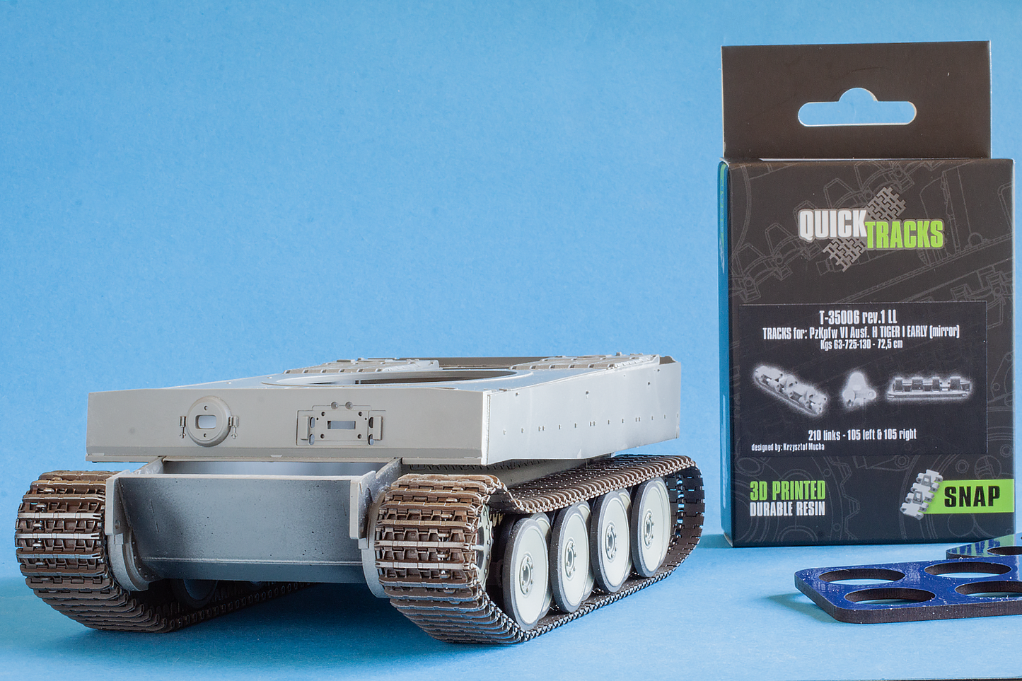 1/35 QuickTracks T-35006LL Early Tracks for Pz.Kpfw. VI Ausf. H Tiger I
