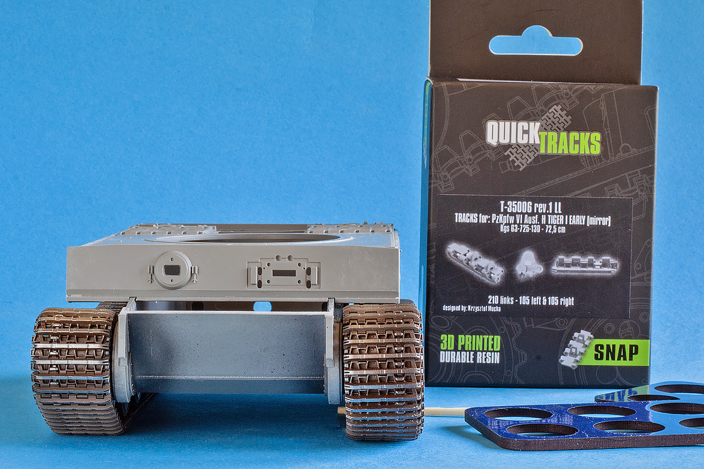 1/35 QuickTracks T-35006LL Early Tracks for Pz.Kpfw. VI Ausf. H Tiger I