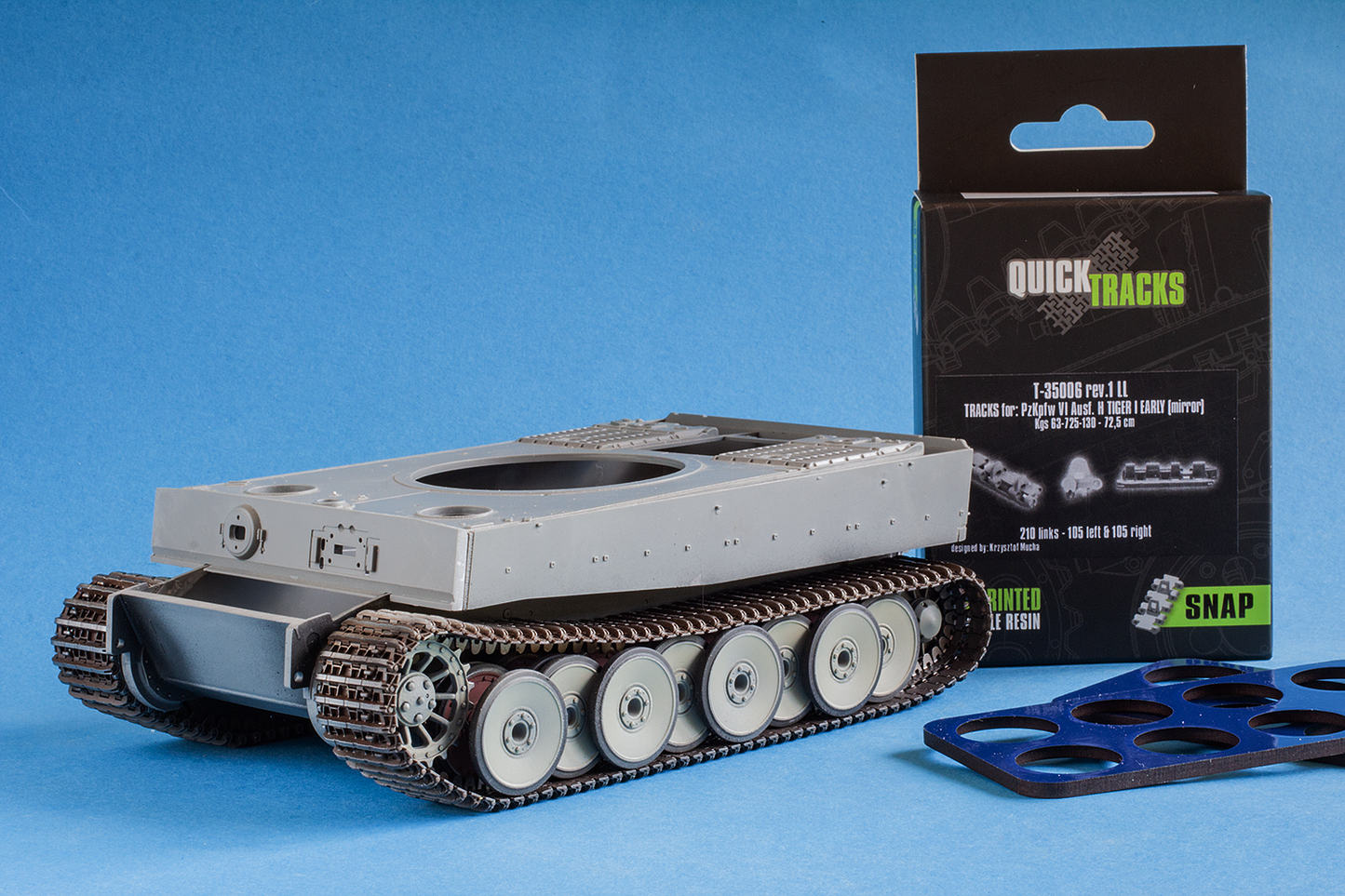 1/35 QuickTracks T-35006LL Early Tracks for Pz.Kpfw. VI Ausf. H Tiger I