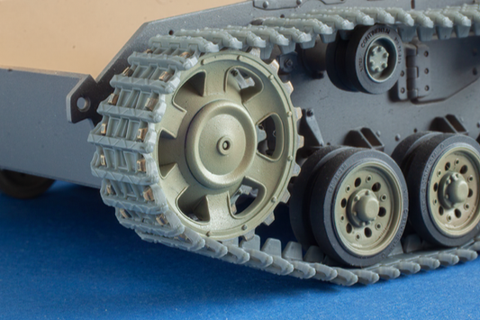 1/35 QuickTracks T-35020 Tracks for StuG III Ausf. G; StuH 42; Pz.Kpfw. IV Ausf. H; Hummel; Jgd.Pz. IV/70(A); Jgd.Pz. IV/L48; StuG IV - "type 5B". 1942+ prod.