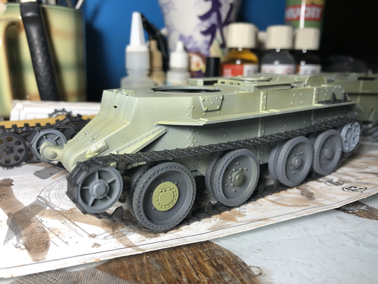 1/35 QuickTracks T-35132 BT-2, BT-5, BT-7 (early) for Tamiya