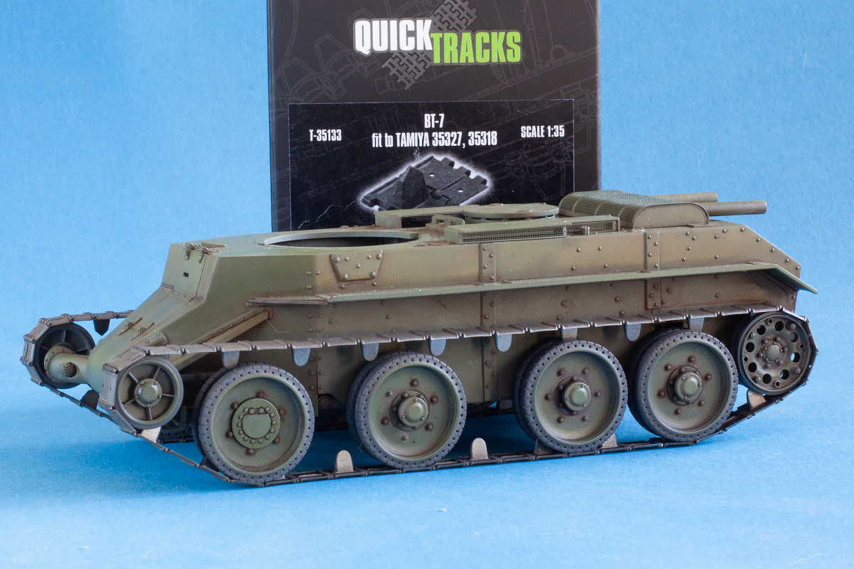 1/35 QuickTracks T-35132 BT-2, BT-5, BT-7 (early) for Tamiya