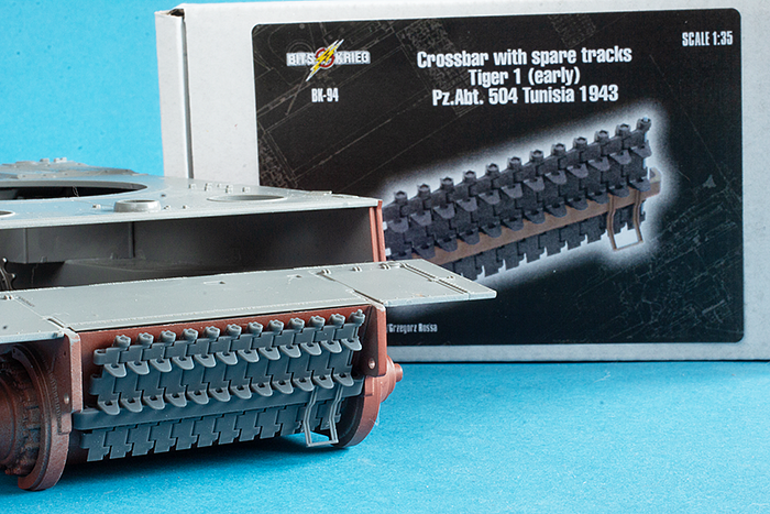 1/35 BitsKrieg BK-094 Tiger I (Early) Crossbar with spare tracks - Pz.Abt. 504 Tunisia 1943