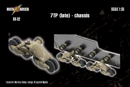 1/35 BitsKrieg BK-092 7TP (late) Chassis