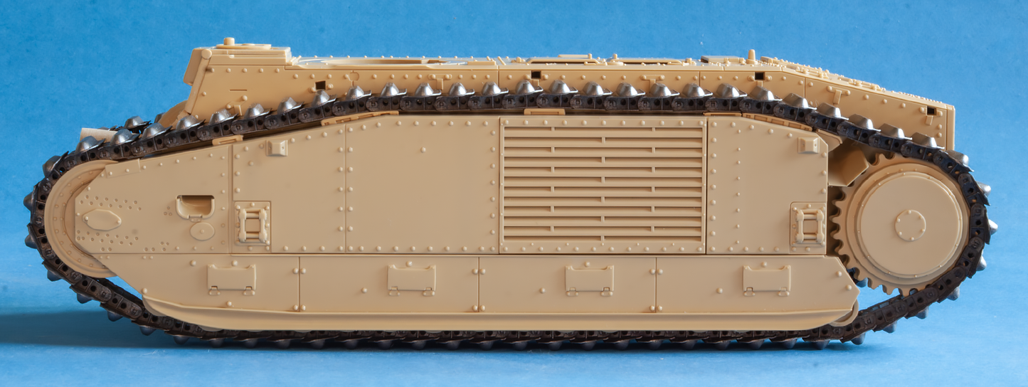 1/35 QuickTracks T-35121 French Battle Tank B1 bis (riveted) - for Tamiya kits