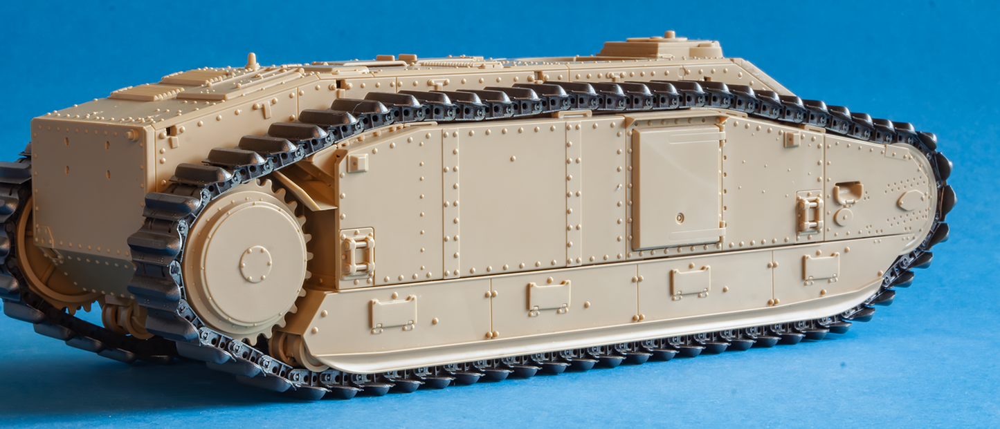 1/35 QuickTracks T-35121 French Battle Tank B1 bis (riveted) - for Tamiya kits