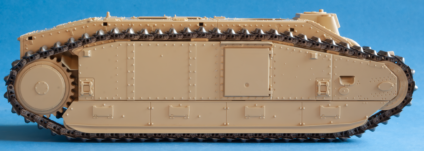 1/35 QuickTracks T-35121 French Battle Tank B1 bis (riveted) - for Tamiya kits