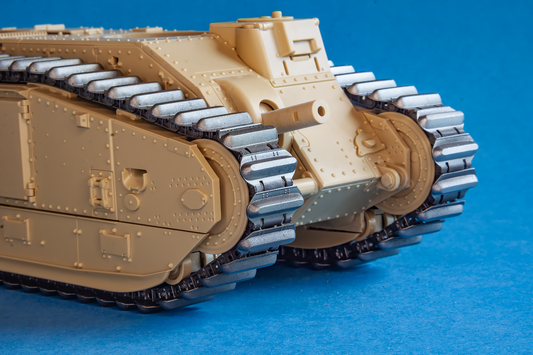 1/35 QuickTracks T-35121 French Battle Tank B1 bis (riveted) - for Tamiya kits