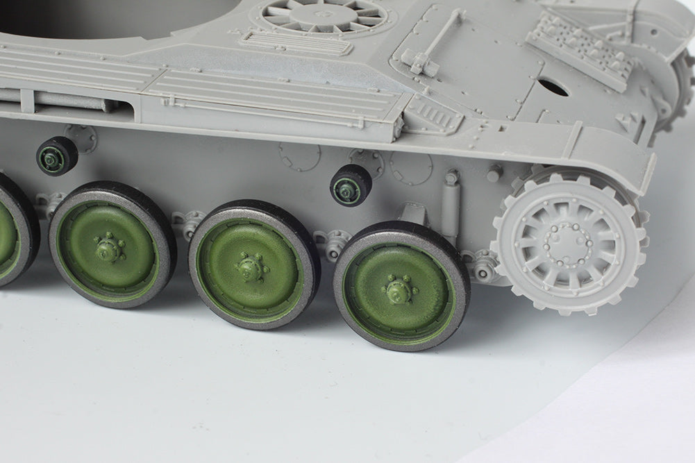 1/35 QuickWheel QW-174 French light tank AMX-13 - Takom
