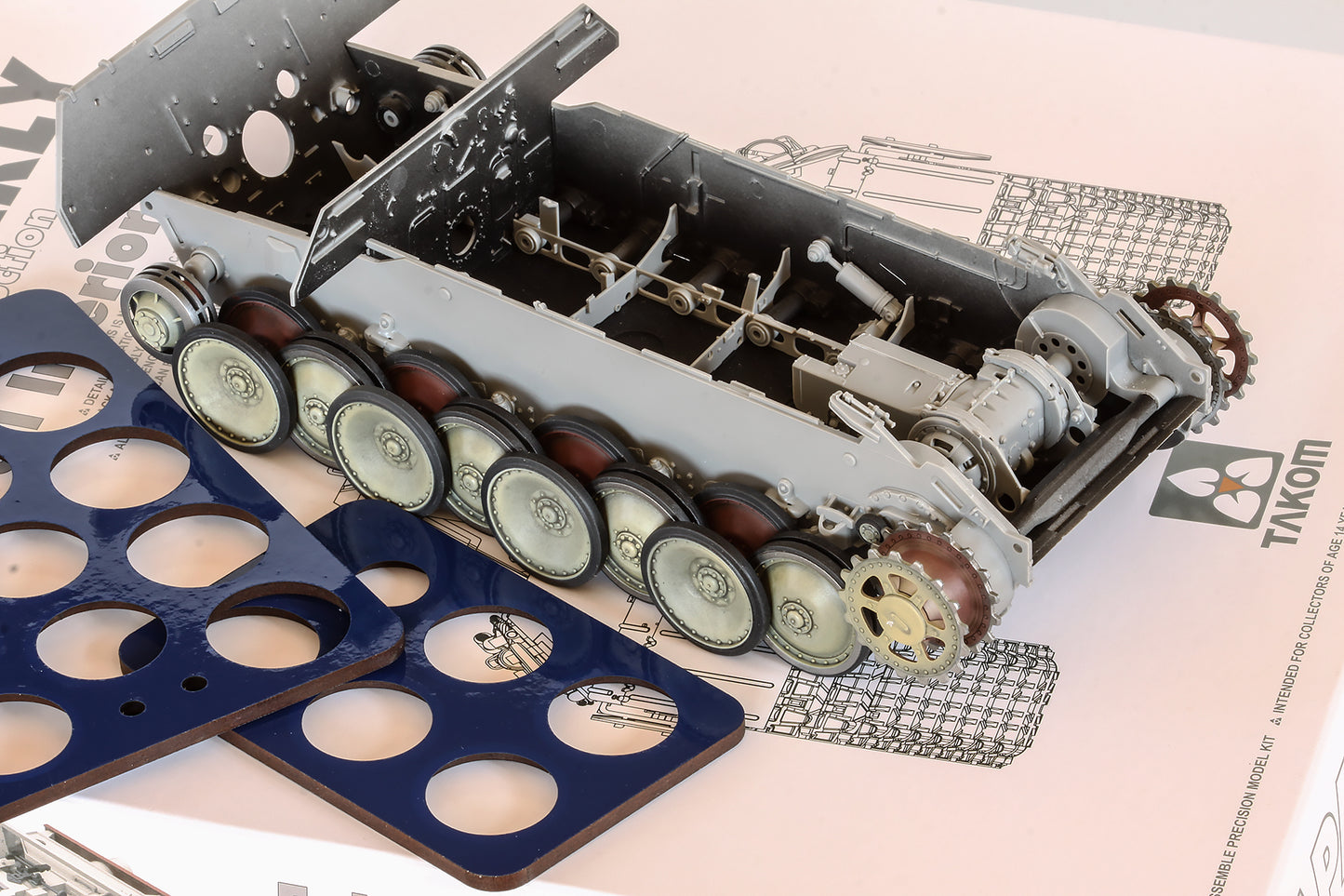 1/35 QuickWheel QW-209 Sd.Kfz. 171 Panther A / Bergepanther A - Takom / Das Werk