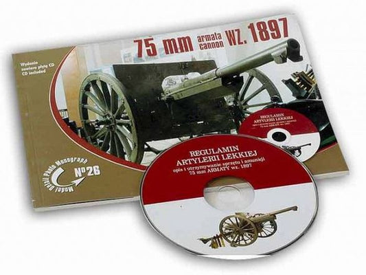 Rossagraph MDPM-26 75 mm cannon wz 1897 (monograph book)