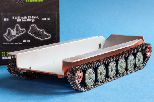 1/35 QuickTracks T-35123 MT-LB, 2S1 Gvozdika, 9K35 Strela-10, 2S34 Hosta – OMSh type for TRUMPETER