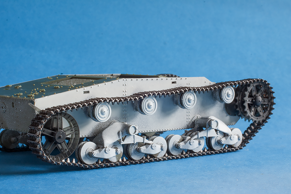 1/35 QuickWheel QWXT-35007 Tracks, Drive Sprockets & Idlers for Soviet T-26
